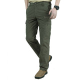 Pants Men - Military Style Cargo Pants Men Summer Waterproof Breathable Male Trousers Joggers Army Pockets Casual Pants Plus Size 4XL