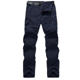 Pants Men - Military Style Cargo Pants Men Summer Waterproof Breathable Male Trousers Joggers Army Pockets Casual Pants Plus Size 4XL