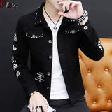 Jacket Men - Summer New Style Cowb Spring And Autumn Jeans Coat Men's Korean-style Fashion Students Handsome Versatile Jacket