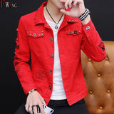 Jacket Men - Summer New Style Cowb Spring And Autumn Jeans Coat Men's Korean-style Fashion Students Handsome Versatile Jacket