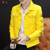 Jacket Men - Summer New Style Cowb Spring And Autumn Jeans Coat Men's Korean-style Fashion Students Handsome Versatile Jacket