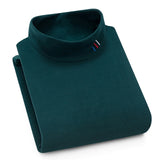 Sweater Men - fleece lining turtleneck Sweatshirt Sweater winter Plus velvet thickening keep warm Soft long sleeve fit good quality