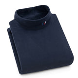 Sweater Men - fleece lining turtleneck Sweatshirt Sweater winter Plus velvet thickening keep warm Soft long sleeve fit good quality