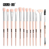 Makeup Set - 3/5/12 pcs/lot  Makeup Brushes Set Eye Shadow Blending Eyeliner Eyelash Eyebrow Brushes For Makeup New