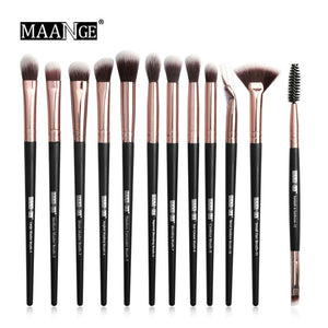 Makeup Set - 3/5/12 pcs/lot  Makeup Brushes Set Eye Shadow Blending Eyeliner Eyelash Eyebrow Brushes For Makeup New