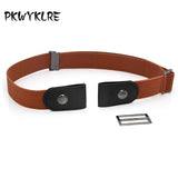 Belt - Buckle-Free Belt For Jean Pants,Dresses,No Buckle Stretch Elastic Waist Belt For Women/Men,No Bulge,No Hassle Waist Belt