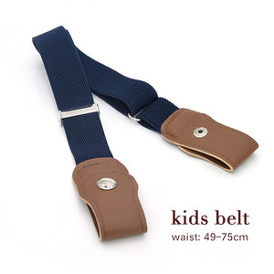 Belt - Buckle-Free Belt For Jean Pants,Dresses,No Buckle Stretch Elastic Waist Belt For Women/Men,No Bulge,No Hassle Waist Belt