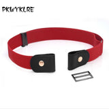 Belt - Buckle-Free Belt For Jean Pants,Dresses,No Buckle Stretch Elastic Waist Belt For Women/Men,No Bulge,No Hassle Waist Belt