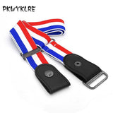 Belt - Buckle-Free Belt For Jean Pants,Dresses,No Buckle Stretch Elastic Waist Belt For Women/Men,No Bulge,No Hassle Waist Belt