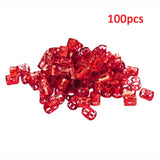 Hair Care - 100Pcs/Lot Hair Metal Tube Ring Dreadlock Beads for Braids Hair Beads for Dreadlocks Adjustable Hair Braid Cuff Clips Accessory