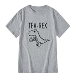 T-Shirt Men - 100% cotton Top Quality casual short sleeve cool Funny dinosaur design printing men Tshirt o-neck knitted comfortable fabric