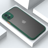 Back Cover - Luxury Matte Transparent Phone Cases For iPhone 11 Pro XS Max X XR 8 7 6 6S Plus SE 2020 Camera Protection Shockproof Hard Cover