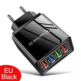 Chargers - EU/US Plug USB Charger Quick Charge 3.0 For Phone Adapter for Tablet Portable Wall Mobile Charger Fast Charger