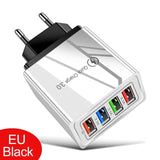 Chargers - EU/US Plug USB Charger Quick Charge 3.0 For Phone Adapter for Tablet Portable Wall Mobile Charger Fast Charger
