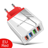 Chargers - EU/US Plug USB Charger Quick Charge 3.0 For Phone Adapter for Tablet Portable Wall Mobile Charger Fast Charger