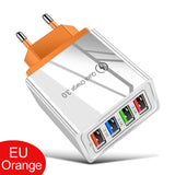 Chargers - EU/US Plug USB Charger Quick Charge 3.0 For Phone Adapter for Tablet Portable Wall Mobile Charger Fast Charger
