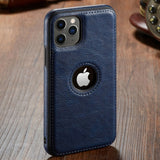 Back Cover - iPhone 11 11 Pro 11 Pro Max Case Luxury Business Leather Stitching  Case Cover for iphone XS Max XR X 8 7 6 6S Plus Case