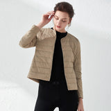 Women Jackets - Ultra Light Duck Down Women Matt Fabric Lightweight Coat Warm Female Windbreaker Parka  Women's Down Jackets Plus Coats