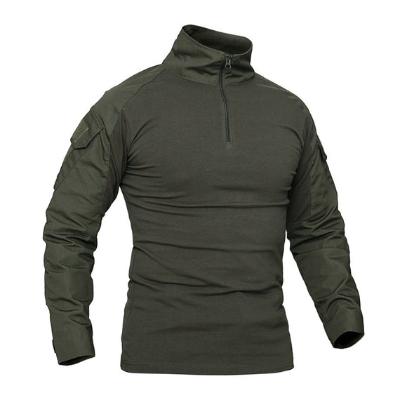 Jacket Men - Camouflage Tactical Spring Long Sleeve Army Combat Cotton Military Paintball Hunting Clothing