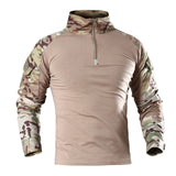 Jacket Men - Camouflage Tactical Spring Long Sleeve Army Combat Cotton Military Paintball Hunting Clothing