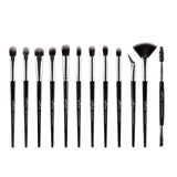 Makeup Set - 3-12pcs/lot Eye Shadow Blending Eyeliner Eyelash Eyebrow Make up Brushes  Professional Eyeshadow Brush
