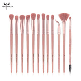 Makeup Set - 3-12pcs/lot Eye Shadow Blending Eyeliner Eyelash Eyebrow Make up Brushes  Professional Eyeshadow Brush
