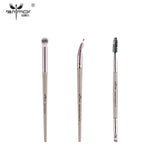 Makeup Set - 3-12pcs/lot Eye Shadow Blending Eyeliner Eyelash Eyebrow Make up Brushes  Professional Eyeshadow Brush