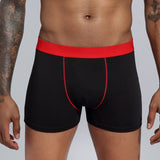 UW Men - Boxer shorts Men European Plus Size Men Boxers Men's Underwear Boxers Cotton Men Boxer Shorts Men Underpants trunks 1pc