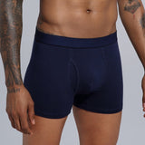 UW Men - Boxer shorts Men European Plus Size Men Boxers Men's Underwear Boxers Cotton Men Boxer Shorts Men Underpants trunks 1pc