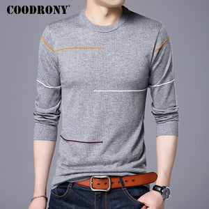 Sweater Men - Cashmere Wool Sweater Men Brand Clothing 2020 Autumn Winter New Arrival Slim Warm Sweaters O-Neck Pullover Men