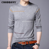 Sweater Men - Cashmere Wool Sweater Men Brand Clothing 2020 Autumn Winter New Arrival Slim Warm Sweaters O-Neck Pullover Men