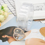 Belt - New sweetheart buckle with adjustable ladies luxury brand cute Heart-shaped thin belt high quality punk fashion belts