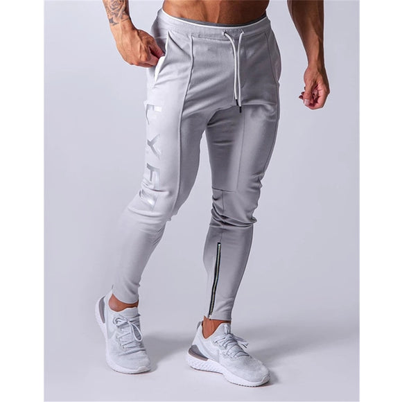 Pants Men - Sports pants men's jogger fitness sports trousers new fashion printed muscle men's fitness training pants