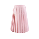 Women Skirt - 2020 Women Summer high waist pleated plaid skirt Female Anime Short Skirts