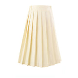 Women Skirt - 2020 Women Summer high waist pleated plaid skirt Female Anime Short Skirts