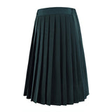 Women Skirt - 2020 Women Summer high waist pleated plaid skirt Female Anime Short Skirts