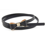 Belt - Double Ring Women Belt Fashion Waist Belt PU Leather Metal Buckle Heart Pin Belts For Ladies Leisure Dress Jeans Wild Waistband