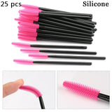 Makeup Set - Eyelash Extension Disposable Eyebrow brush Mascara Wand Applicator Spoolers Eye Lashes Cosmetic Brushes Set makeup tools