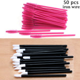 Makeup Set - Eyelash Extension Disposable Eyebrow brush Mascara Wand Applicator Spoolers Eye Lashes Cosmetic Brushes Set makeup tools