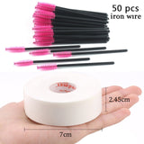 Makeup Set - Eyelash Extension Disposable Eyebrow brush Mascara Wand Applicator Spoolers Eye Lashes Cosmetic Brushes Set makeup tools