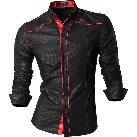 Shirt Men - Spring Autumn Features Shirts Men Casual Jeans Shirt New Arrival Long Sleeve Casual Slim Fit Male Shirts Z034