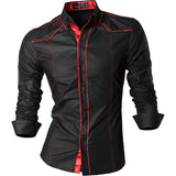 Shirt Men - Spring Autumn Features Shirts Men Casual Jeans Shirt New Arrival Long Sleeve Casual Slim Fit Male Shirts Z034