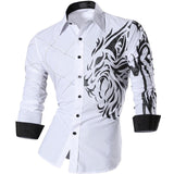 Shirt Men - Spring Autumn Features Shirts Men Casual Jeans Shirt New Arrival Long Sleeve Casual Slim Fit Male Shirts Z034