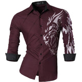 Shirt Men - Spring Autumn Features Shirts Men Casual Jeans Shirt New Arrival Long Sleeve Casual Slim Fit Male Shirts Z034