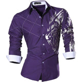 Shirt Men - Spring Autumn Features Shirts Men Casual Jeans Shirt New Arrival Long Sleeve Casual Slim Fit Male Shirts Z034