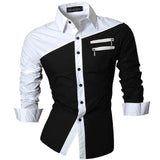 Shirt Men - Spring Autumn Features Shirts Men Casual Jeans Shirt New Arrival Long Sleeve Casual Slim Fit Male Shirts Z034