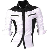 Shirt Men - Spring Autumn Features Shirts Men Casual Jeans Shirt New Arrival Long Sleeve Casual Slim Fit Male Shirts Z034