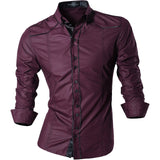 Shirt Men - Spring Autumn Features Shirts Men Casual Jeans Shirt New Arrival Long Sleeve Casual Slim Fit Male Shirts Z034