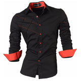 Shirt Men - Spring Autumn Features Shirts Men Casual Jeans Shirt New Arrival Long Sleeve Casual Slim Fit Male Shirts Z034