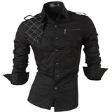 Shirt Men - Spring Autumn Features Shirts Men Casual Jeans Shirt New Arrival Long Sleeve Casual Slim Fit Male Shirts Z034